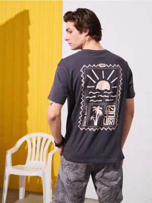 T-shirt męski letni Sinsay ze sklepu: Sinsay w kategorii: T-shirty męskie - zdjęcie CC22A15-4CA-6968_9579I