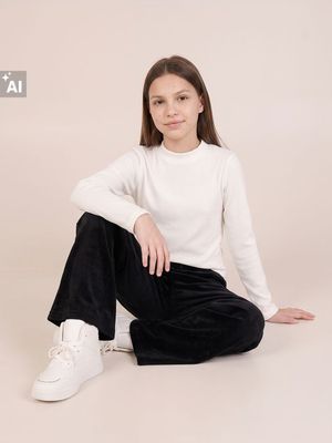 Sinsay - Spodnie dziewczęce jesienne ze sklepu: Sinsay w kategorii: Spodnie dziewczęce - zdjęcie CC22A15-4CA-6968_959EM