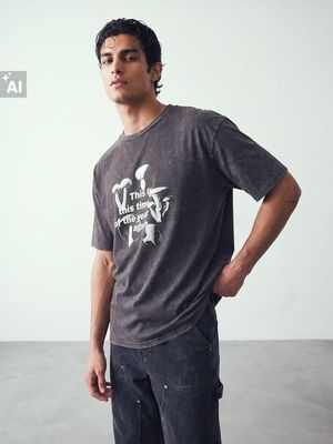 Sinsay - T-shirt męski młodzieżowy ze sklepu: Sinsay w kategorii: T-shirty męskie - zdjęcie CC22A15-4CA-6968_959JU