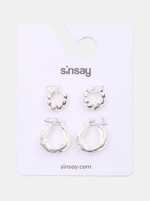 Kolczyki Sinsay ze sklepu: Sinsay w kategorii: Kolczyki - zdjęcie CC22A15-4CA-6968_965GW