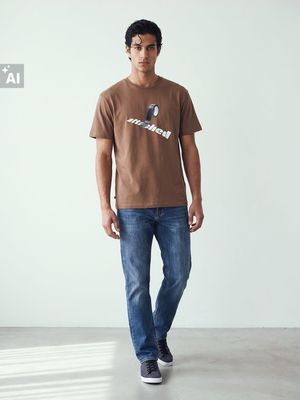T-shirt męski Sinsay ze sklepu: Sinsay w kategorii: T-shirty męskie - zdjęcie CC22A15-4CA-6968_965JU