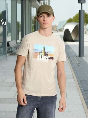 T-shirt męski młodzieżowy Sinsay ze sklepu: Sinsay w kategorii: T-shirty męskie - zdjęcie CC22A15-4CA-6968_9684I