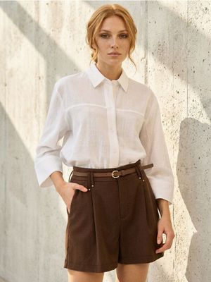 Szorty letnie Sinsay ze sklepu: Sinsay w kategorii: Szorty - zdjęcie CC22A15-4CA-6968_974JL