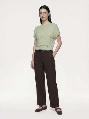Bluzka damska casual na wiosnę Sinsay ze sklepu: Sinsay w kategorii: Bluzki damskie - zdjęcie CC22A15-4CA-6968_977JG