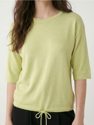 Bluzka damska casual Sinsay ze sklepu: Sinsay w kategorii: Bluzki damskie - zdjęcie CC22A15-4CA-6968_978JG