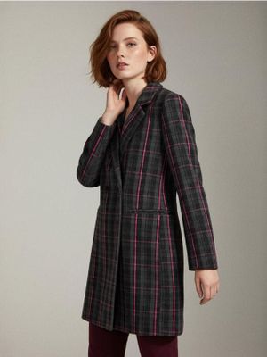 Płaszcz damski casualowy Sinsay ze sklepu: Sinsay w kategorii: Płaszcze damskie - zdjęcie CC22A15-4CA-6968_9796A
