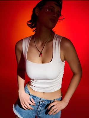 Bluzka damska Sinsay ze sklepu: Sinsay w kategorii: Bluzki damskie - zdjęcie CC22A15-4CA-6968_979JE