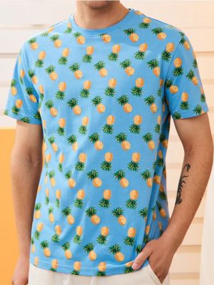 T-shirt męski Sinsay ze sklepu: Sinsay w kategorii: T-shirty męskie - zdjęcie CC22A15-4CA-6968_9931I