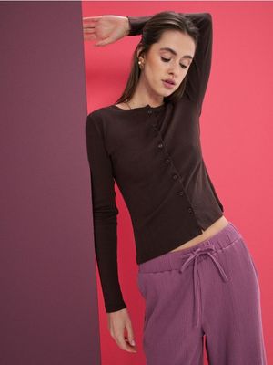 Bluzka damska na wiosnę Sinsay ze sklepu: Sinsay w kategorii: Bluzki damskie - zdjęcie CC22A15-4CA-6968_997GZ