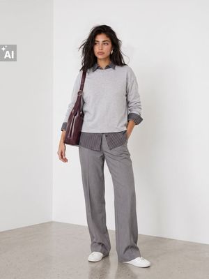 Bluzka damska jesienna Sinsay ze sklepu: Sinsay w kategorii: Bluzki damskie - zdjęcie CC22A15-4CA-6968_997HA