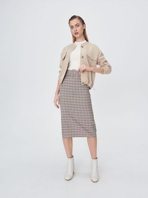 Spódnica casual Sinsay ze sklepu: Sinsay w kategorii: Spódnice - zdjęcie CC22A15-4CA-6968_XS705