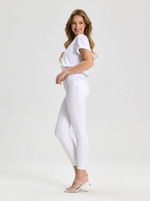 Jeansy damskie Sinsay ze sklepu: Sinsay w kategorii: Jeansy damskie - zdjęcie CC22A15-4CA-6968_ZB630
