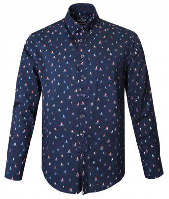 Koszula męska na jesień Pako Jeans ze sklepu: JegoSzafa.pl w kategorii: Koszule męskie - zdjęcie D87F7971-8A8-365_KSDCpjnsFLAGO