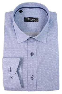 Koszula męska Grzegorz Moda Męska ze sklepu: JegoSzafa.pl w kategorii: Koszule męskie - zdjęcie D87F7971-8A8-365_KSDWGRZEG0001nieb