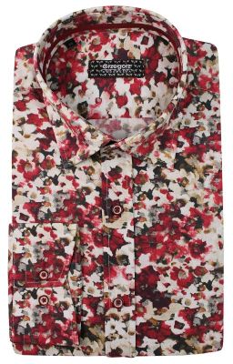 Koszula męska jesienna Grzegorz Moda Męska ze sklepu: JegoSzafa.pl w kategorii: Koszule męskie - zdjęcie D87F7971-8A8-365_KSDWGRZEG0009czerwkwiaty