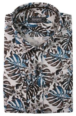 Koszula męska w stylu młodzieżowym Grzegorz Moda Męska ze sklepu: JegoSzafa.pl w kategorii: Koszule męskie - zdjęcie D87F7971-8A8-365_KSDWGRZEG0020monstera