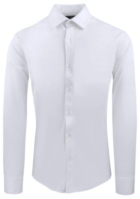Koszula męska elegancka Pazzani ze sklepu: JegoSzafa.pl w kategorii: Koszule męskie - zdjęcie D87F7971-8A8-365_KSDWPZNIbialaSL