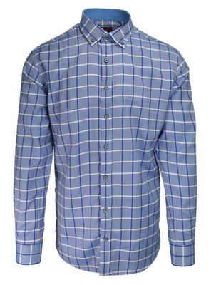 Koszula męska z kołnierzykiem button down Ravanelli ze sklepu: JegoSzafa.pl w kategorii: Koszule męskie - zdjęcie D87F7971-8A8-365_KSDWRGNRAV03