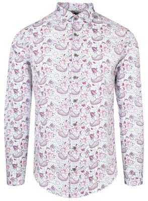 Koszula męska z kołnierzykiem button down Rigon ze sklepu: JegoSzafa.pl w kategorii: Koszule męskie - zdjęcie D87F7971-8A8-365_KSDWRGNb02biala