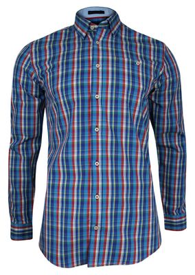 Koszula męska z kołnierzykiem button down jesienna Rey Jay ze sklepu: JegoSzafa.pl w kategorii: Koszule męskie - zdjęcie D87F7971-8A8-365_KSDWRJrap117103SL