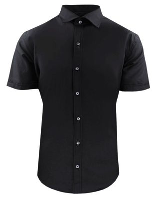 Koszula męska Quickside ze sklepu: JegoSzafa.pl w kategorii: Koszule męskie - zdjęcie D87F7971-8A8-365_KSKWQUICK180685blackSL