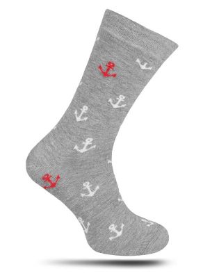 Skarpetki dziecięce EM Men&amp;#039;s Accessories ze sklepu: JegoSzafa.pl w kategorii: Skarpetki dziecięce - zdjęcie D87F7971-8A8-365_SKEMACS0008szarekotwice