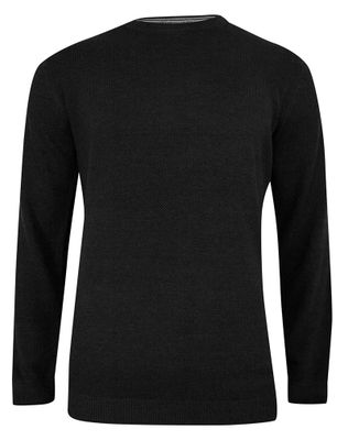 Adriano Guinari - Sweter męski casualowy na zimę ze sklepu: JegoSzafa.pl w kategorii: Swetry męskie - zdjęcie D87F7971-8A8-365_SWADGAW20RIYAblackantracitU