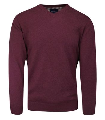 Sweter męski na zimę Adriano Guinari ze sklepu: JegoSzafa.pl w kategorii: Swetry męskie - zdjęcie D87F7971-8A8-365_SWADGAW21burgundyB0433