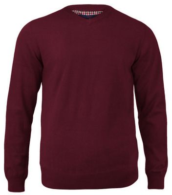 Sweter męski casual Adriano Guinari ze sklepu: JegoSzafa.pl w kategorii: Swetry męskie - zdjęcie D87F7971-8A8-365_SWADGAW22rhubarb