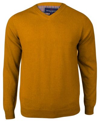Sweter męski zimowy Adriano Guinari ze sklepu: JegoSzafa.pl w kategorii: Swetry męskie - zdjęcie D87F7971-8A8-365_SWADGAW22spruceyellow