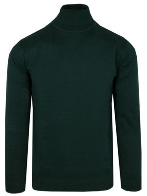 Adriano Guinari - Sweter męski casual ze sklepu: JegoSzafa.pl w kategorii: Swetry męskie - zdjęcie D87F7971-8A8-365_SWADGAW23GOLFgreen1