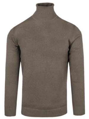 Sweter męski zimowy Adriano Guinari ze sklepu: JegoSzafa.pl w kategorii: Swetry męskie - zdjęcie D87F7971-8A8-365_SWADGAW23GOLFkhaki