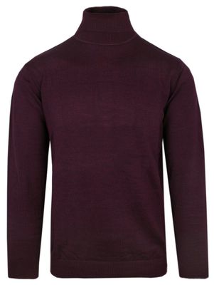 Sweter męski Adriano Guinari ze sklepu: JegoSzafa.pl w kategorii: Swetry męskie - zdjęcie D87F7971-8A8-365_SWADGAW23GOLFwinemel