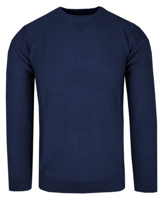 Sweter męski na zimę Adriano Guinari ze sklepu: JegoSzafa.pl w kategorii: Swetry męskie - zdjęcie D87F7971-8A8-365_SWADGAW23STYLE6cobbluemelU