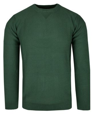 Sweter męski casual Adriano Guinari ze sklepu: JegoSzafa.pl w kategorii: Swetry męskie - zdjęcie D87F7971-8A8-365_SWADGAW23STYLE6green2U