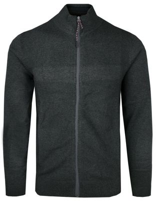 Sweter męski casual Adriano Guinari ze sklepu: JegoSzafa.pl w kategorii: Swetry męskie - zdjęcie D87F7971-8A8-365_SWADGAW24kardiganANTHRACIT