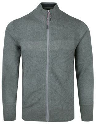 Sweter męski na zimę Adriano Guinari ze sklepu: JegoSzafa.pl w kategorii: Swetry męskie - zdjęcie D87F7971-8A8-365_SWADGAW24kardiganGREYb65