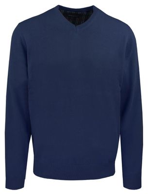 Sweter męski casualowy na zimę Adriano Guinari ze sklepu: JegoSzafa.pl w kategorii: Swetry męskie - zdjęcie D87F7971-8A8-365_SWADGaw25NAVYv