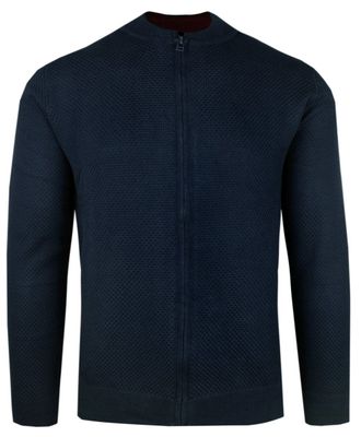 Sweter męski na zimę Alties ze sklepu: JegoSzafa.pl w kategorii: Swetry męskie - zdjęcie D87F7971-8A8-365_SWALTM03zamgranatowy