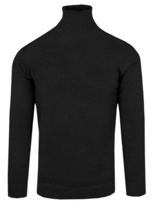 Sweter męski Alties ze sklepu: JegoSzafa.pl w kategorii: Swetry męskie - zdjęcie D87F7971-8A8-365_SWALTM04golfczarny