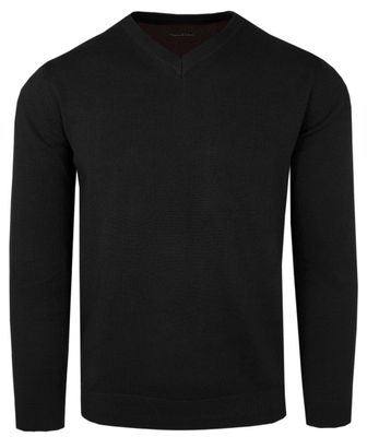 Sweter męski casual Alties ze sklepu: JegoSzafa.pl w kategorii: Swetry męskie - zdjęcie D87F7971-8A8-365_SWALTM05czarnyV