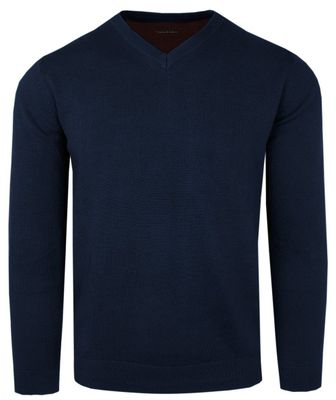 Sweter męski casualowy Alties ze sklepu: JegoSzafa.pl w kategorii: Swetry męskie - zdjęcie D87F7971-8A8-365_SWALTM05granatV