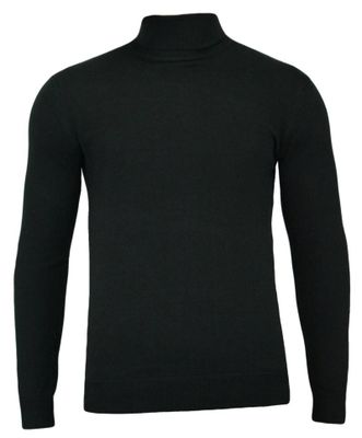 BRAVE SOUL - Sweter męski casual ze sklepu: JegoSzafa.pl w kategorii: Swetry męskie - zdjęcie D87F7971-8A8-365_SWBRSAW16HUMEBLACK