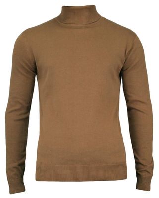 Sweter męski na zimę casual BRAVE SOUL ze sklepu: JegoSzafa.pl w kategorii: Swetry męskie - zdjęcie D87F7971-8A8-365_SWBRSAW16HUMECAMEL