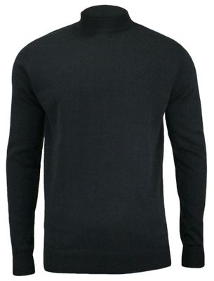 Sweter męski casualowy BRAVE SOUL ze sklepu: JegoSzafa.pl w kategorii: Swetry męskie - zdjęcie D87F7971-8A8-365_SWBRSAW17TURTLEDKNAVY