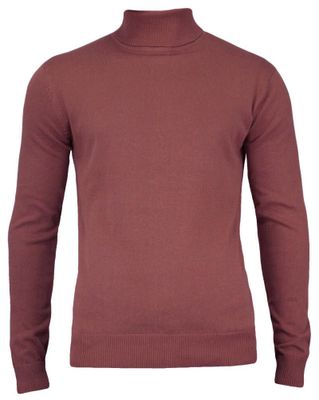 BRAVE SOUL - Sweter męski na zimę ze sklepu: JegoSzafa.pl w kategorii: Swetry męskie - zdjęcie D87F7971-8A8-365_SWBRSAW19HUMEmutedpink