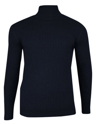 Sweter męski BRAVE SOUL ze sklepu: JegoSzafa.pl w kategorii: Swetry męskie - zdjęcie D87F7971-8A8-365_SWBRSAW20RALLYmidnightnavy