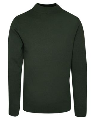 Sweter męski BRAVE SOUL ze sklepu: JegoSzafa.pl w kategorii: Swetry męskie - zdjęcie D87F7971-8A8-365_SWBRSAW20TURTLEarmygreen