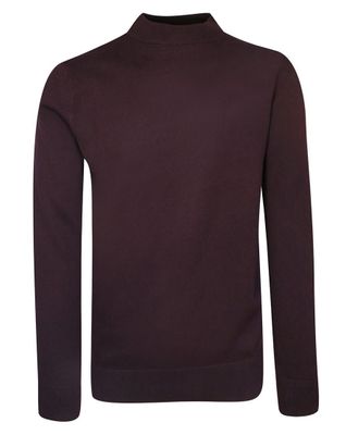 Sweter męski BRAVE SOUL ze sklepu: JegoSzafa.pl w kategorii: Swetry męskie - zdjęcie D87F7971-8A8-365_SWBRSAW20TURTLEoxblood