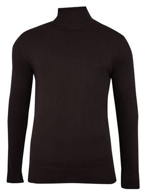 Sweter męski na zimę BRAVE SOUL ze sklepu: JegoSzafa.pl w kategorii: Swetry męskie - zdjęcie D87F7971-8A8-365_SWBRSAW21HUMEbitterchocolate